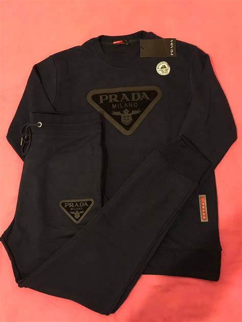 prada men's tracksuit.